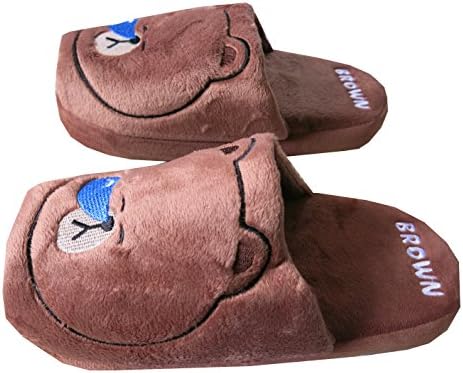 Brown Slippers 10" x 3.5"