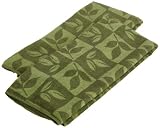 Olive Leaves 2-Tone Microfiber Towel, Set of 2