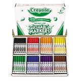 Crayola Washable Marker Classpack™, 8 Assorted Colors, Box Of 200
