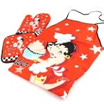 Kitchen set "Betty Boop" red.