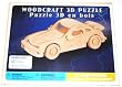 Woodcraft 3D Puzzle, Transportation - Sports Car (1 Each)
