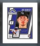 Colorado Rockies Troy Tulowitzki Studio Plus Framed Picture 8x10
