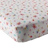 Luvable Friends Garden Fitted Crib Sheet Image