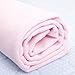 Elf Star Bamboo Fiber Breathable Waterproof Underpads Mattress Pad Sheet Protector for Children or Adults, 3 Layers Design Pink