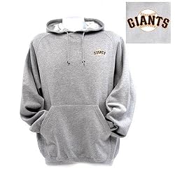 San Francisco Giants MLB "Goalie" Pullover Hooded Sweatshirt (Heather)