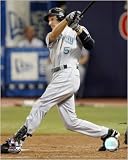 Rocco Baldelli - 2007 Batting Action 16 x 20 Licensed Photo - Poster -- Framing Options Available