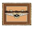 Harley-Davidson&reg; Motorcycles Vintage Patch Throw Blanket