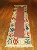 Handmade Turkish Kilim Rug 2'8"x9'6"