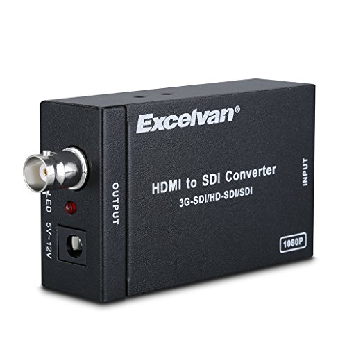 Excelvan 1080P MINI 3G HDMI to SDI Video Converter for Home Theater Cinema PC Laptop NoteBook HD DVD