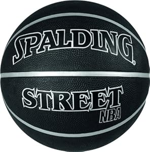 Spalding NBA Street Basketball - Black, Size 7