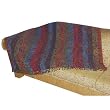 Throw Covers for Sofa Pure Wool Asian Jacquard Pattern India 82 inches x 60 inches