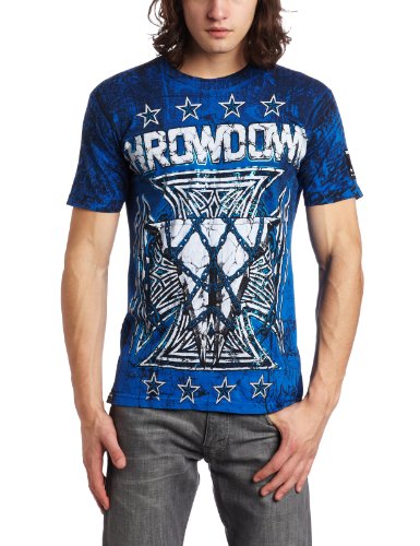 Throwdown by Affliction Mens Terminator Short Sleeve Tee