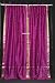 Tie Top Violet Red Silk Sari fabric Drapes, Panels, Curtains