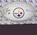 Rocky Bleier Autographed/Hand Signed Pittsburgh Steelers Logo Football with SB IX, X, XIII, XIV Insc
