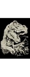 Glow in the Dark Engraving Tyrannosaurus Rex