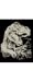 Glow in the Dark Engraving Tyrannosaurus Rex
