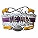Minnesota Vikings Bracelet - Vikings Jewelry, NFL Bracelet & Perfect Football Fan Gift