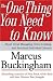 The One Thing You Need to Know: About Great Managing, Great Leading, and Sustained Individual Success (Kindle Edition)