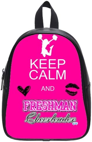 ATaZ Amaranthine Cheerleaders Keep Calm And Freshman School Bag Backpack Satchel Size M