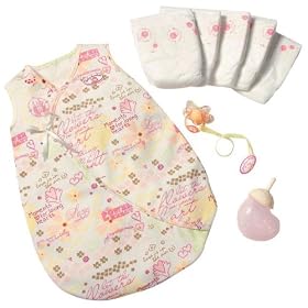 Baby Annabell SLEEPING BAG and ACCESSORIES SET