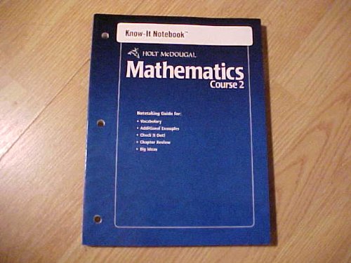 Know-It Notebook, Mathematics Course 2 (Mathematics, Course 2)