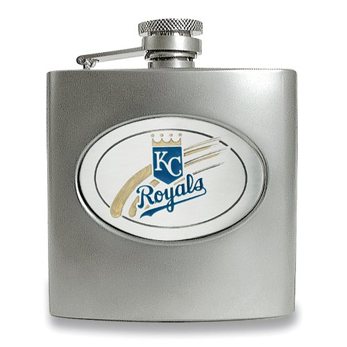 Kansas City Royals Stainless Steel Hip Flask