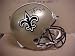 Drew Brees Hand Signed Autographed New Orleans Saints Full Size Riddell Football Helmet