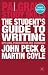The Student's Guide to Writing: Spelling, Punctuation and Grammar (Palgrave Study Skills)