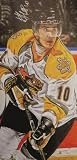 Nail Yakupov Autographed/Hand Signed Art Print on 14'' x 28'' Canvas Sarnia Sting