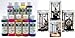 Aromatherapy Scented Candle Oil 9-pack Sampler w/ Free Burner