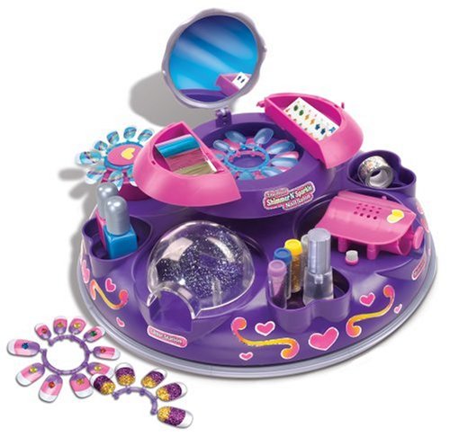 Childrens Toyshop  Toys : RoseArt The Real Shimmer N' Sparkle Nail Salon