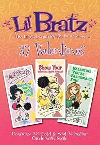 Box of 32 Lil Bratz Valentines