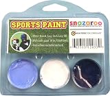 Sports Makeup Kit White, Dark Blue, Pastel Blue