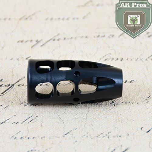 Severe-Duty Compensator .223 5.56 1/2x28 Threads Muzzle Brake Recoil Reducer with Jam Nut