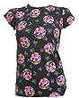Living Dead Souls Womens T-Shirt- FLOATING SKULLS- Assorted Colors Living Dead Souls Womens T-Shirt- FLOATING SKULLS- Assorted Colors