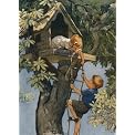 Children in Treehouse