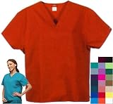 Dickies Medical Uniforms One Pocket EDS Unisex V-Neck Top Everyday Scrub