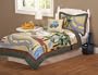 Town Road Full / Queen Quilt with 2 shams