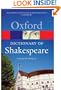 A Dictionary of Shakespeare (Oxford Paperback Reference)