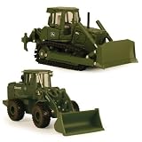 John Deere Military Dozer and Wheel Loader Bundle