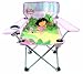 Dora The Explorer Folding Beach Lawn Camp Kids Chair Pink/Yellow