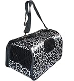 HDP Zip Up Space Saver Pet Carrier Black