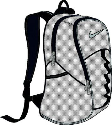 NIKE BRASILIA 4 LG MESH BACKPACK (MENS)