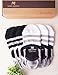 Vero Monte 4 Pairs Womens Cotton No Show Athletic Liner Socks - Non-Slip Grips