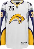 Thomas Vanek Jersey: Reebok White #26 Buffalo Sabres Premier Jersey