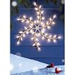 C6 Snowflake Display Lighting - White