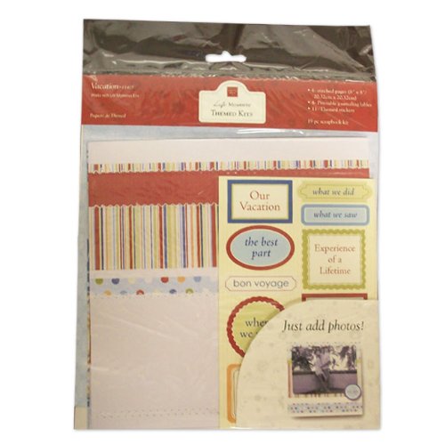 Chatterbox Life Moments Vacation Themed Scrapbook 