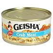 Geisha Crab Meat with Leg Meat, 6-Ounce Containers (Pack of 12)