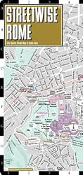 Streetwise Rome Map - Laminated City Center Street Map of Rome, Italy - Folding pocket size travel map with metro map, subway