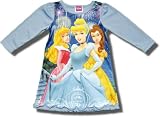Disney Princesses "Celebration" Blue, ruffled nightgown for toddler girls